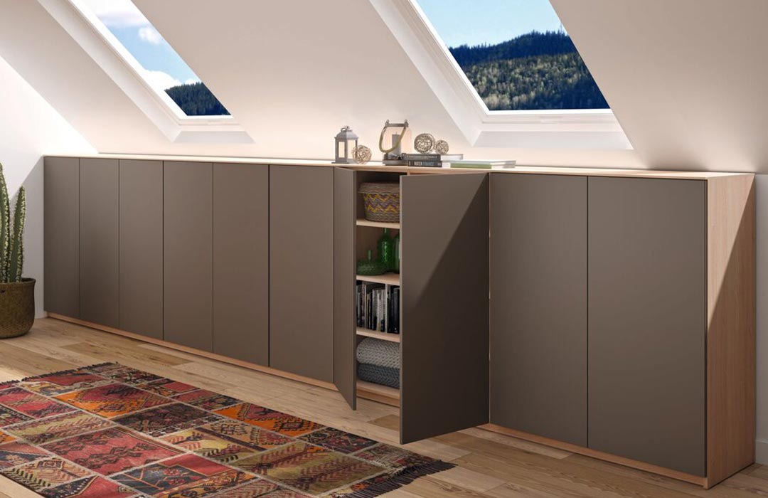 Porte battante aménagement sous combles