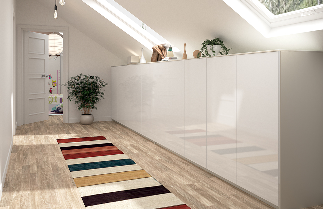 rangement sous combles