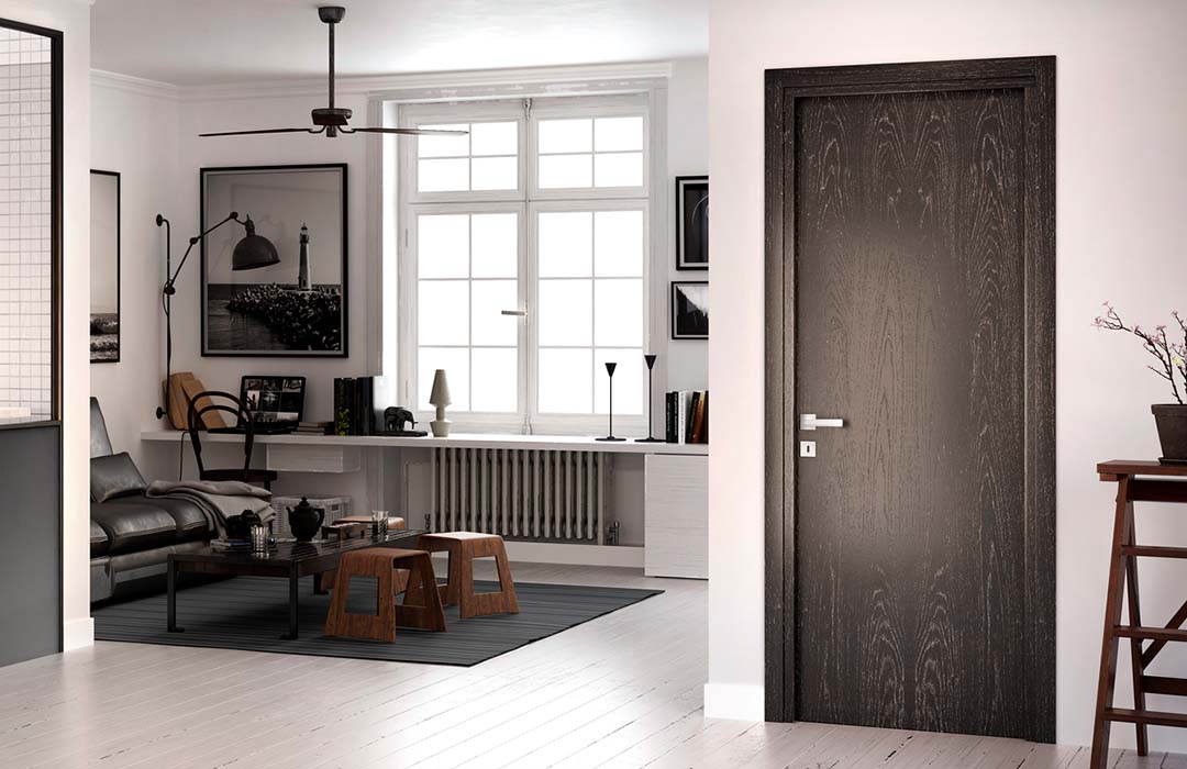 porte bois gris