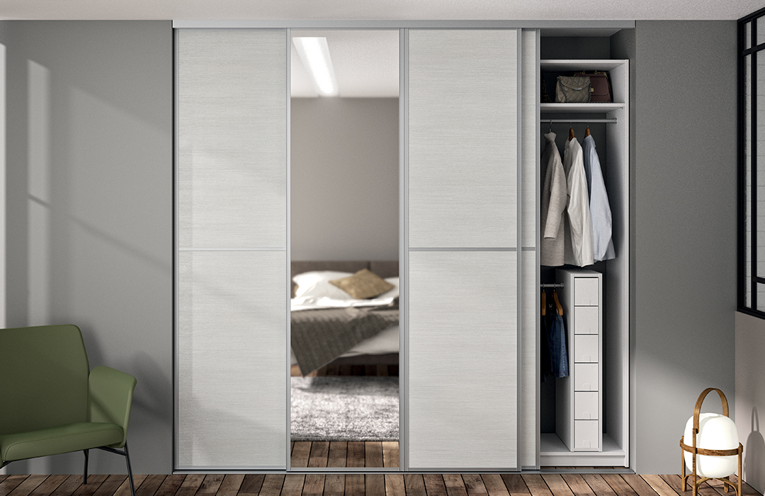 niche avec porte de placard