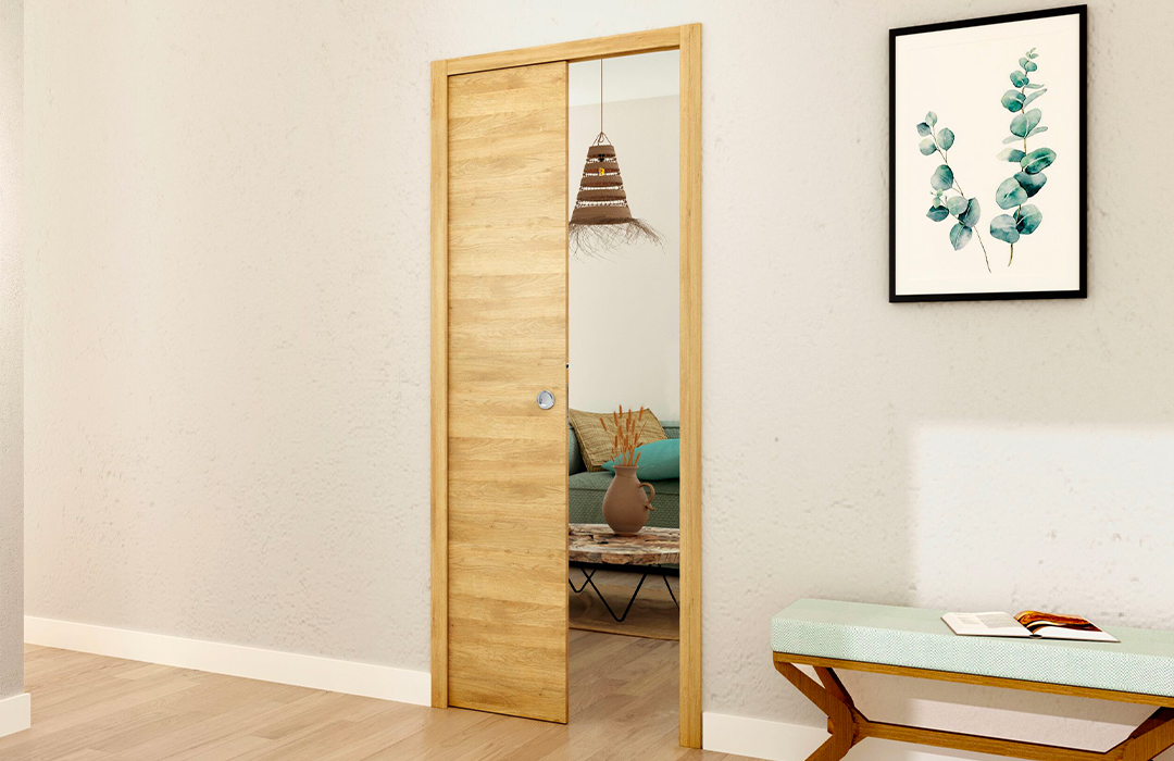 porte coulissante simple