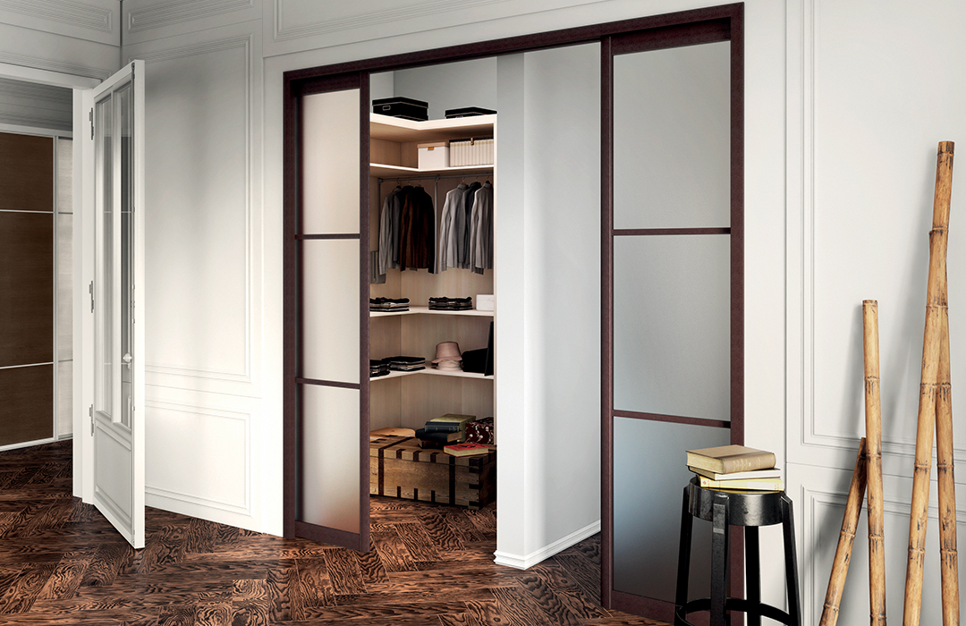 separation dressing avec portes coulissantes