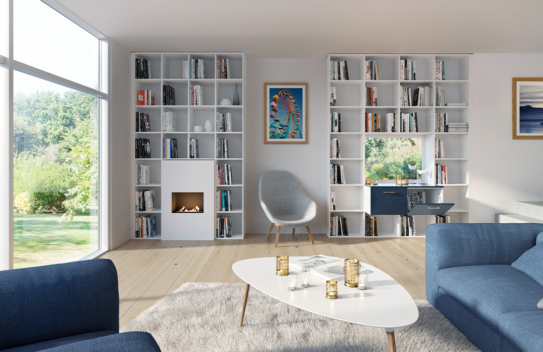 bibliothèque Sogal Intérieur