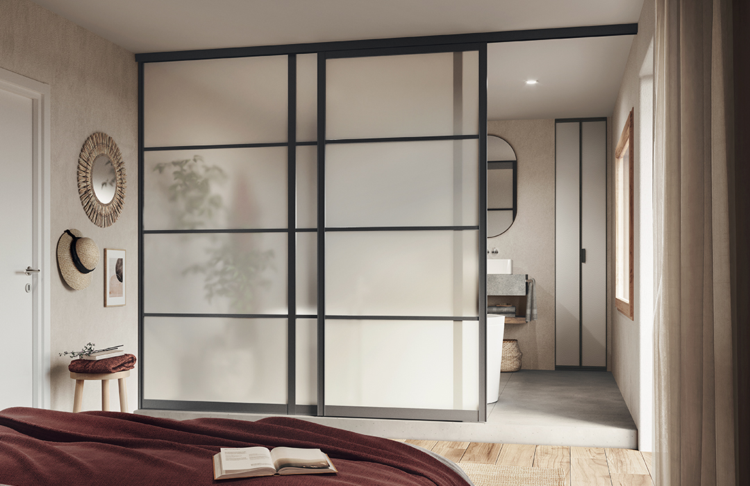 suite parentale avec séparation coulissante