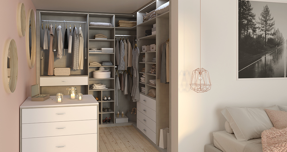 Dressing renfoncement petit espace