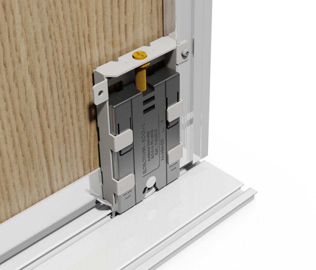 Changer les roulettes d'une porte coulissante de placard - Solumat