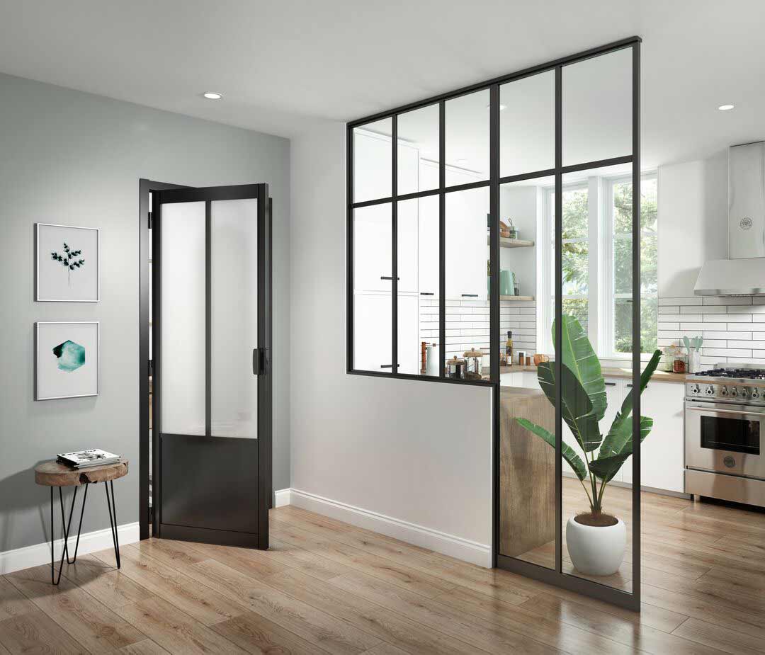 Porte de placard Loft Vertigo - Porte de placard sur mesure pliante d'ILIKO