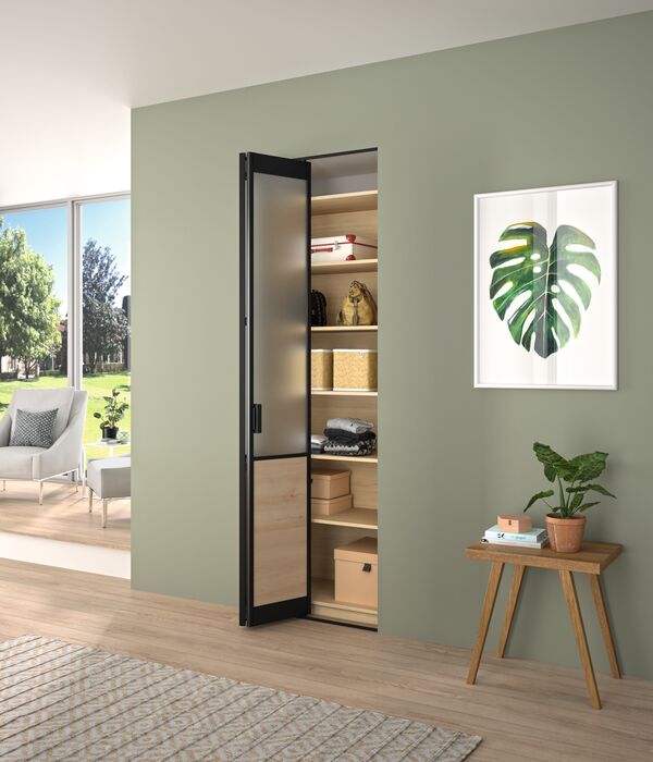 Porte de placard Loft Vertigo - Porte de placard sur mesure pliante d'ILIKO