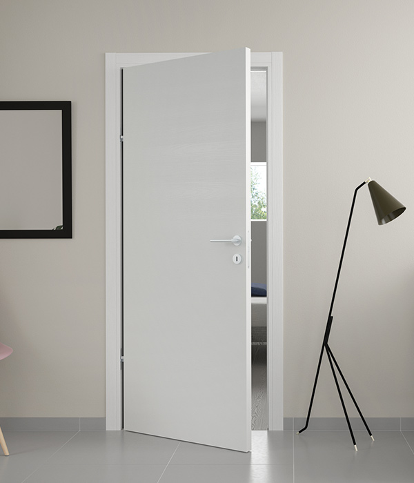 Portes Évidence Bloc-Porte Chêne Blanc