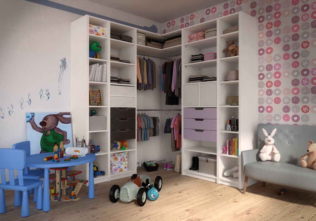 Chambre enfant - Sogal Aménagement Dressing - Excellence - Angle