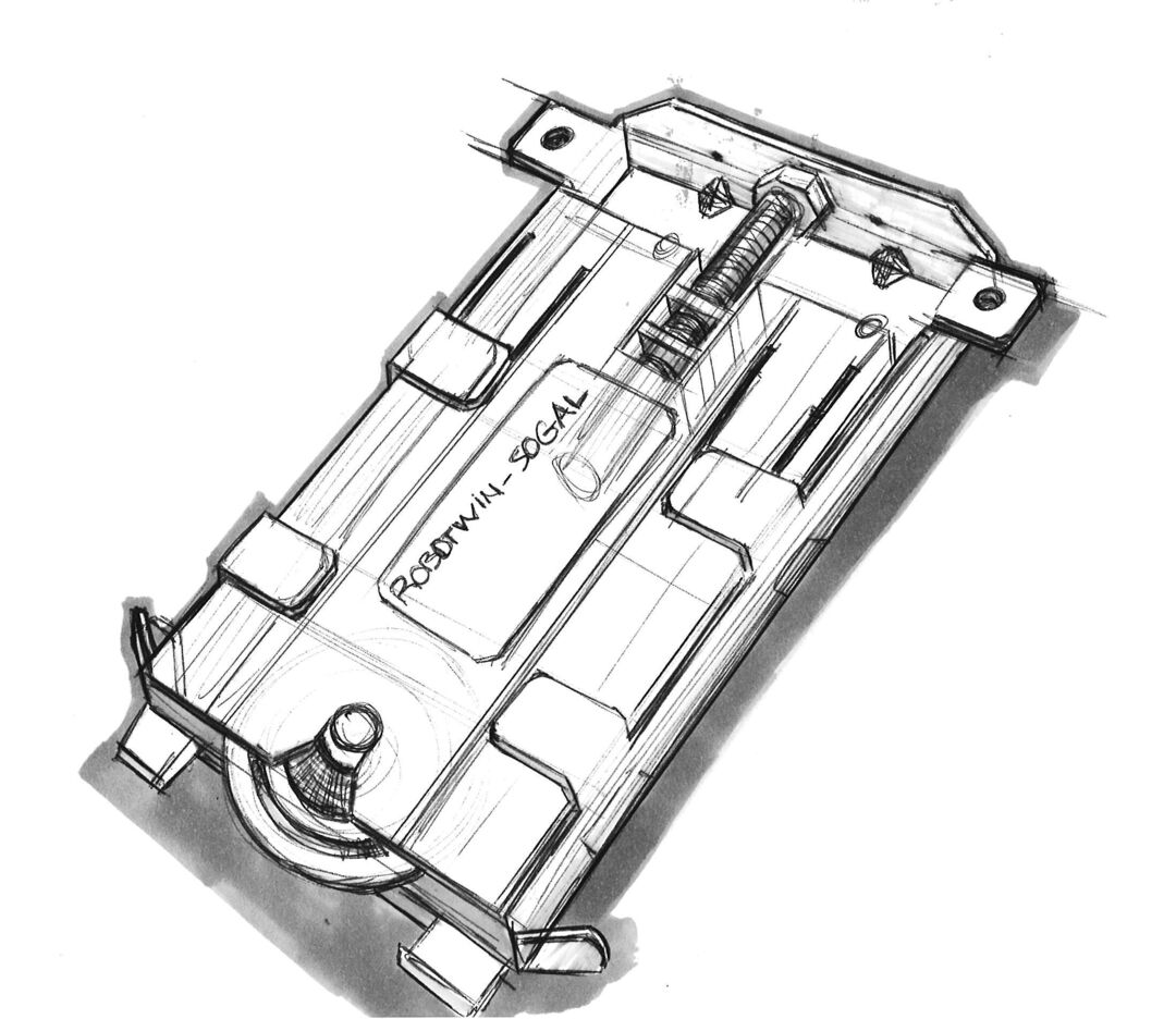 Roulette anti-déraillement Robotwin Sogal