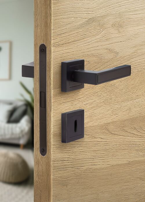 Serrure de porte intérieure en bois, serrure de porte de chambre à