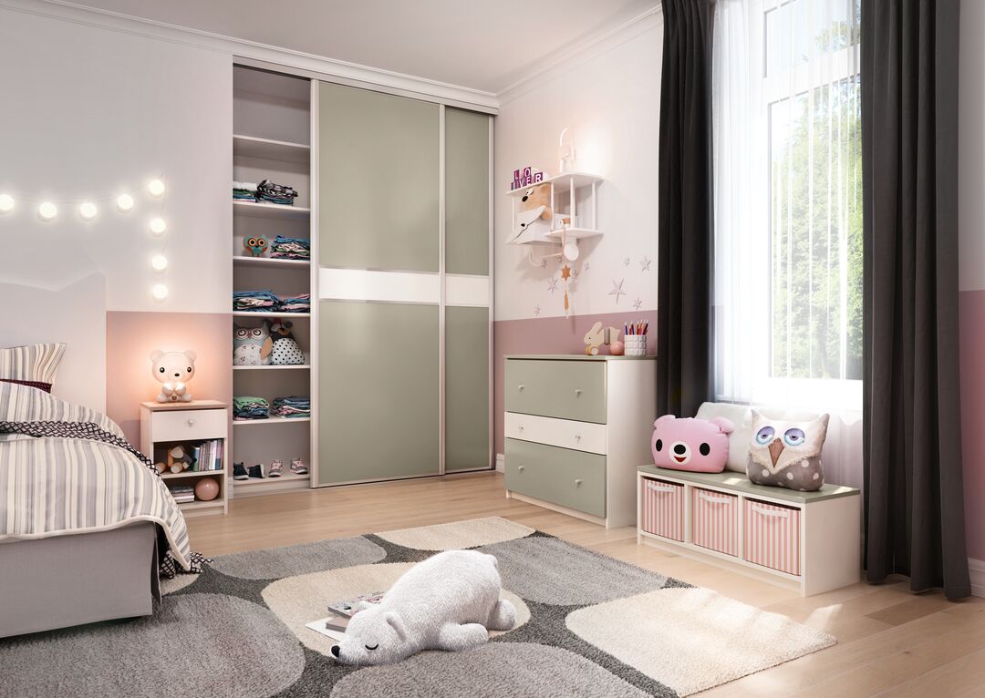 Chambre enfant - Sogal Portes de placard Expression coulissantes